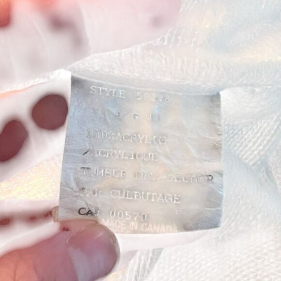 Arnold Palmer Biege gold cardigan. Size large - Picture 4 of 9